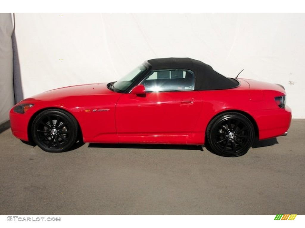 2007 S2000 Roadster - New Formula Red / Black photo #13