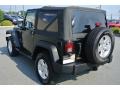 2012 Black Forest Green Pearl Jeep Wrangler Sport 4x4  photo #4