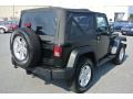 2012 Black Forest Green Pearl Jeep Wrangler Sport 4x4  photo #5