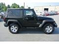 2012 Black Forest Green Pearl Jeep Wrangler Sport 4x4  photo #6