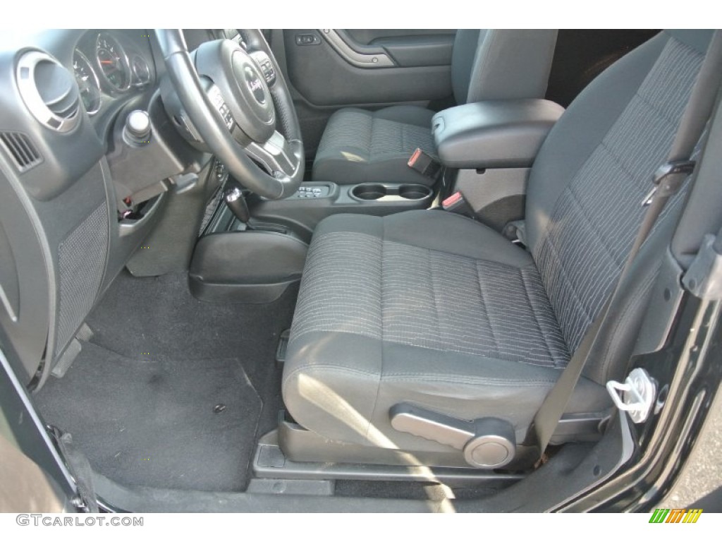 2012 Wrangler Sport 4x4 - Black Forest Green Pearl / Black photo #8