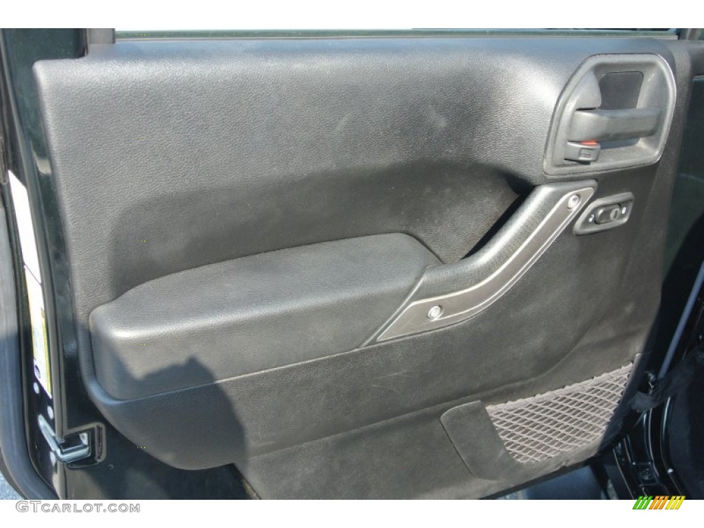 2012 Wrangler Sport 4x4 - Black Forest Green Pearl / Black photo #9