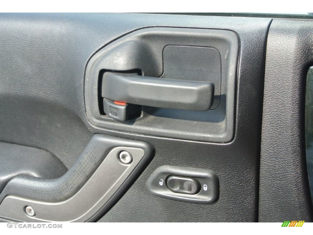 2012 Wrangler Sport 4x4 - Black Forest Green Pearl / Black photo #10