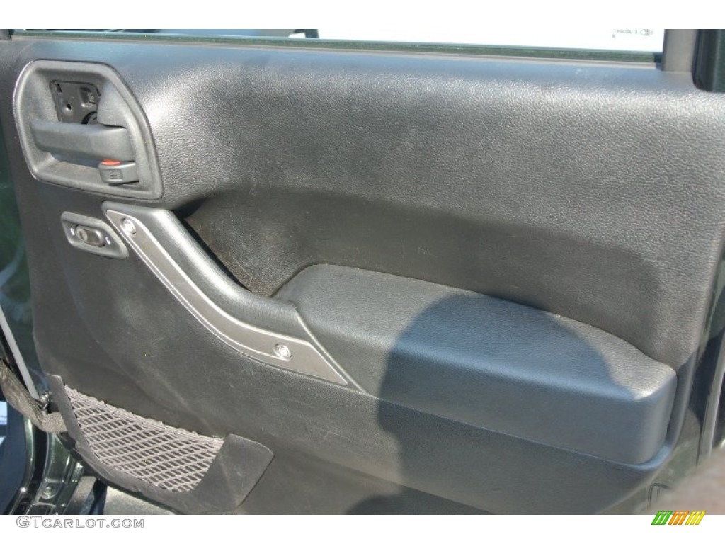 2012 Wrangler Sport 4x4 - Black Forest Green Pearl / Black photo #20