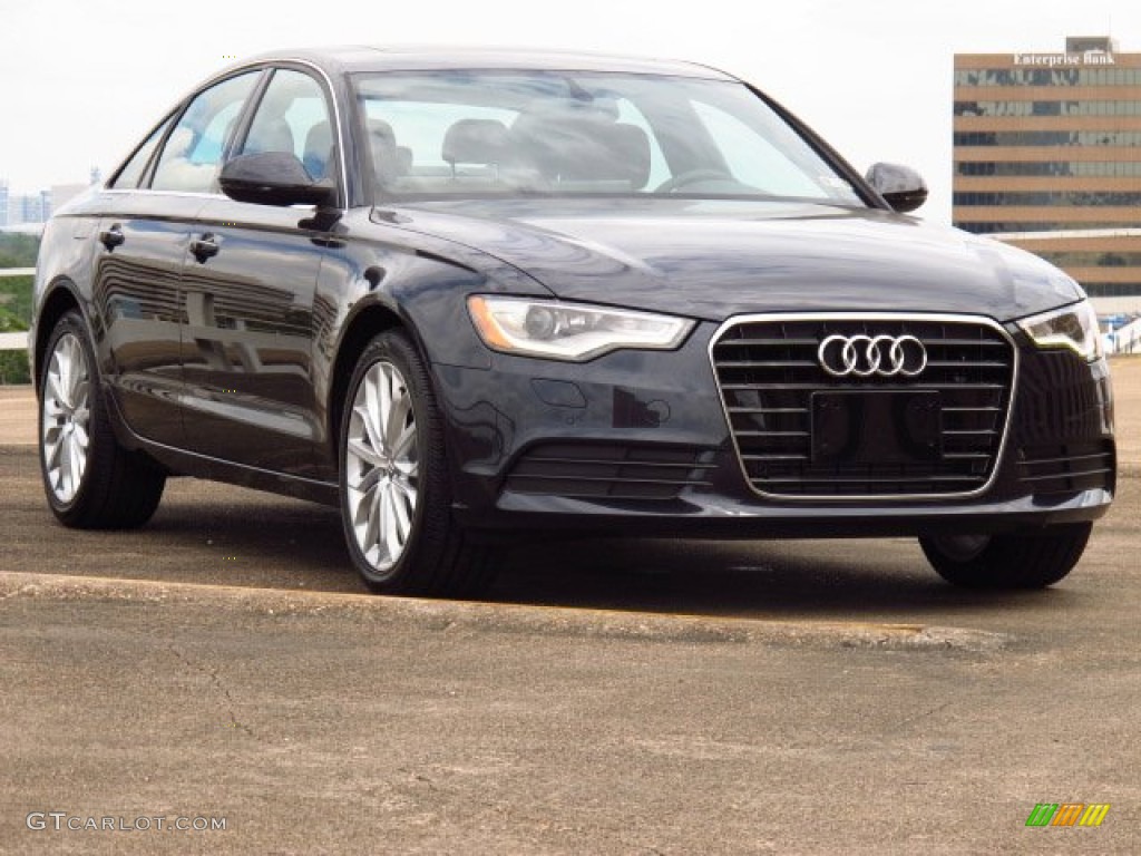Moonlight Blue Metallic 2014 Audi A6 2.0T Sedan Exterior Photo #85507031