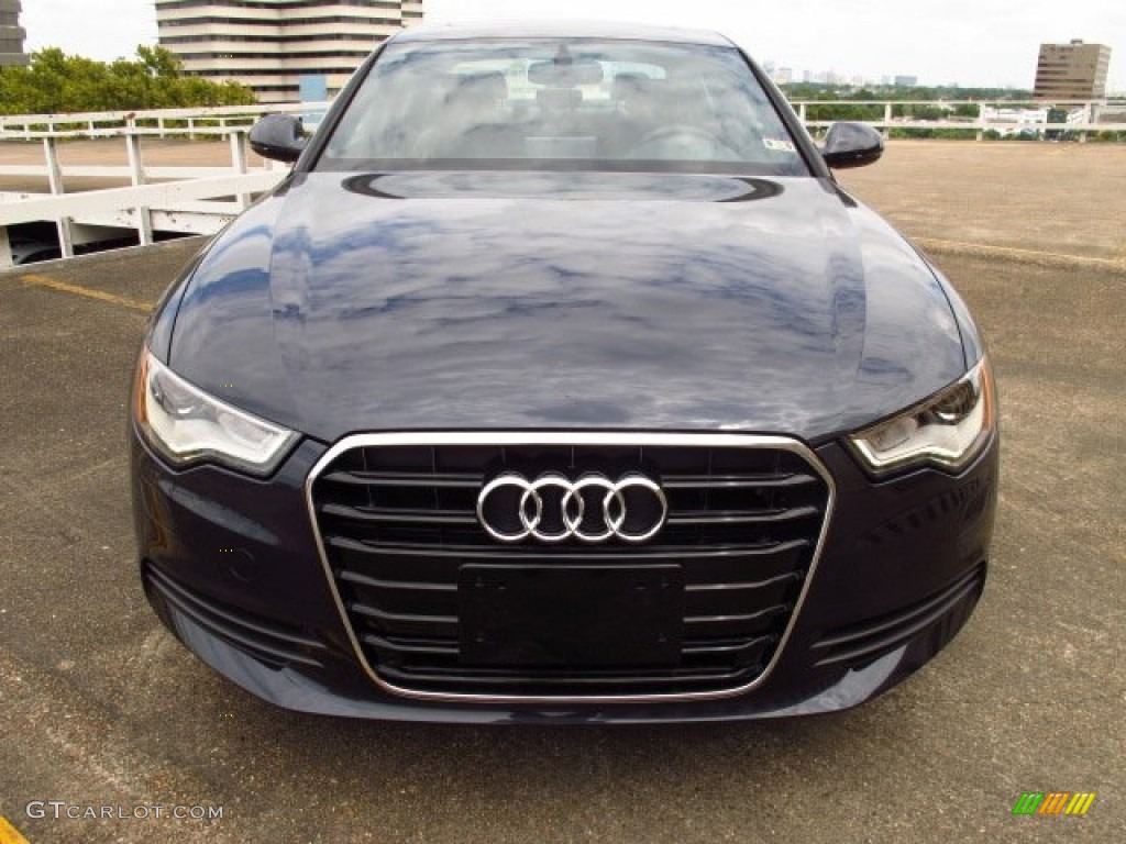 Moonlight Blue Metallic 2014 Audi A6 2.0T Sedan Exterior Photo #85507148