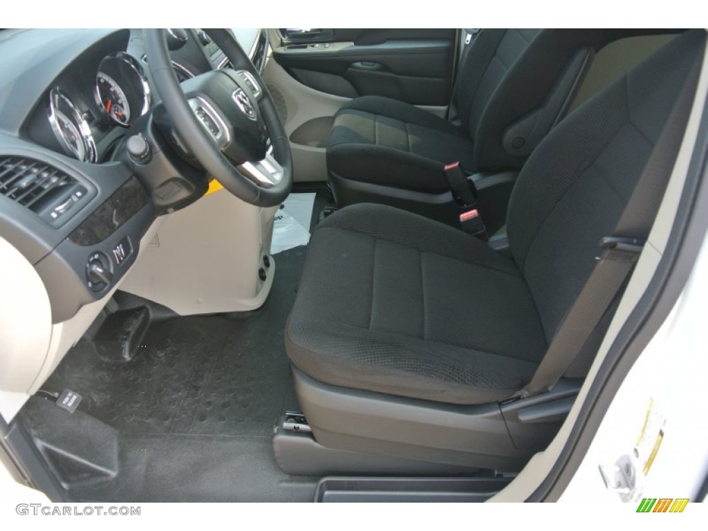 Black/Light Graystone Interior 2014 Ram C/V Tradesman Photo #85507268