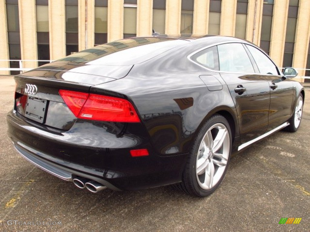 Phantom Black Pearl 2014 Audi S7 Prestige 4.0 TFSI quattro Exterior Photo #85507679
