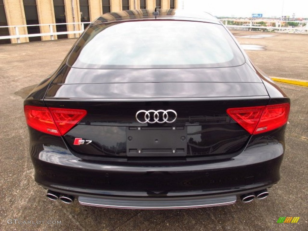 Phantom Black Pearl 2014 Audi S7 Prestige 4.0 TFSI quattro Exterior Photo #85507700