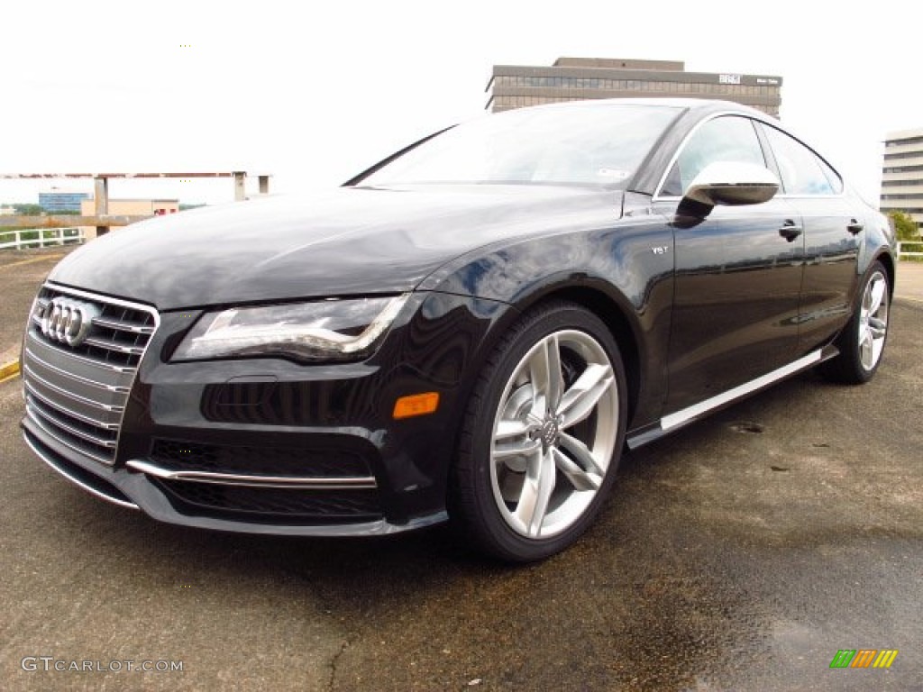 Phantom Black Pearl 2014 Audi S7 Prestige 4.0 TFSI quattro Exterior Photo #85507748