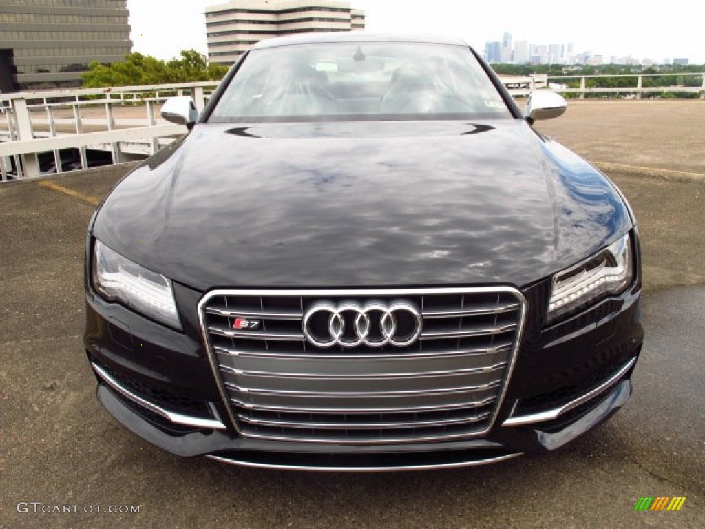 Phantom Black Pearl 2014 Audi S7 Prestige 4.0 TFSI quattro Exterior Photo #85507763