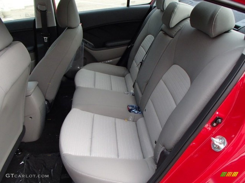Gray Interior 2014 Kia Forte EX Photo #85507829