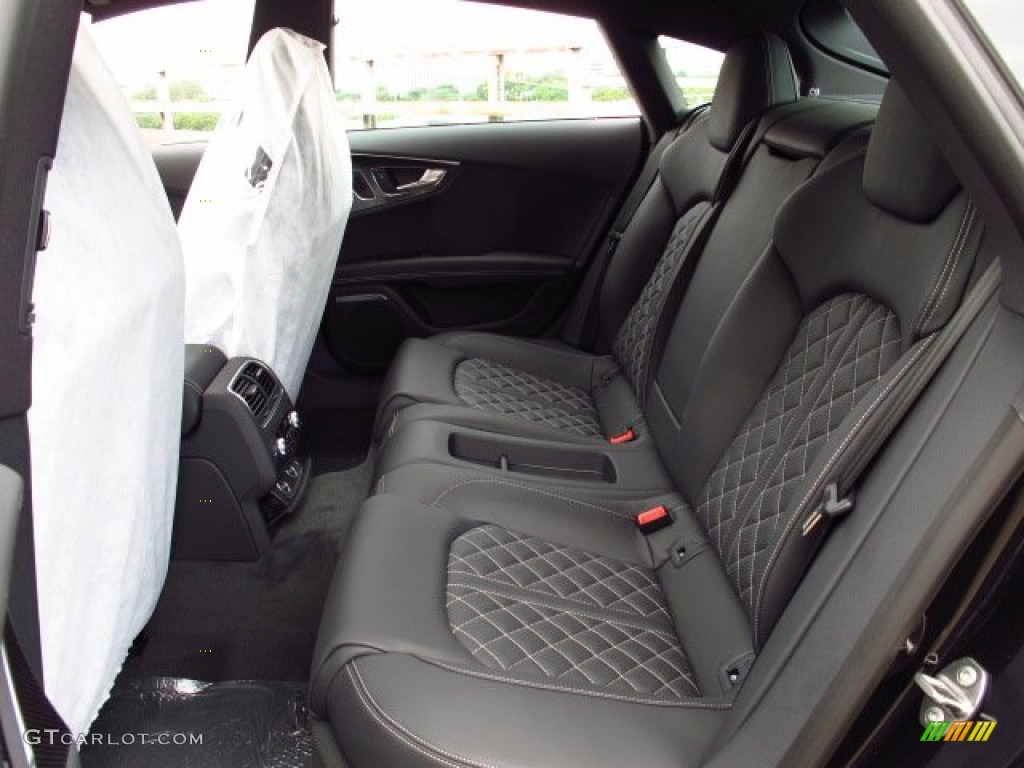 2014 Audi S7 Prestige 4.0 TFSI quattro Rear Seat Photo #85507919
