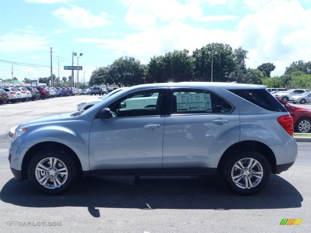 2014 Equinox LS - Silver Topaz Metallic / Jet Black photo #3