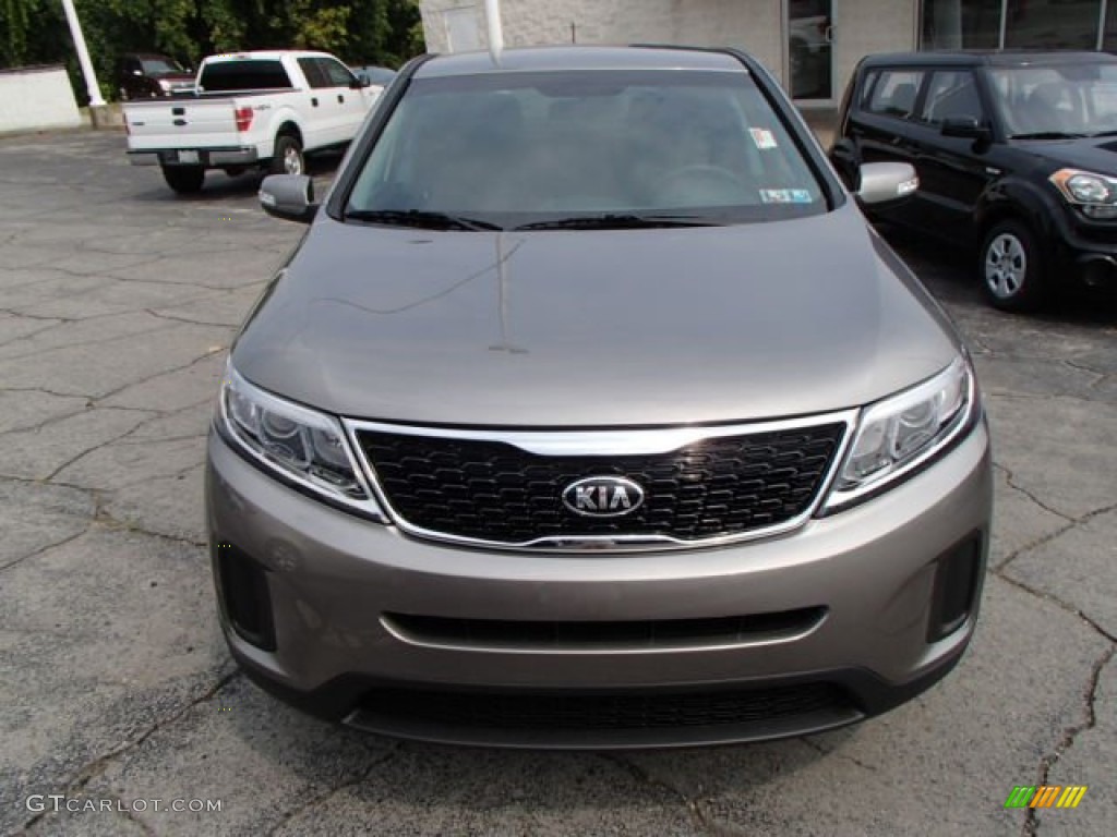 Titanium Silver 2014 Kia Sorento LX Exterior Photo #85508075