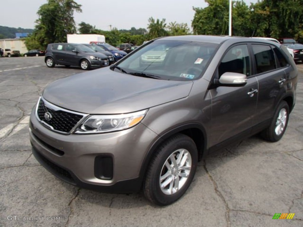 2014 Sorento LX - Titanium Silver / Black photo #4