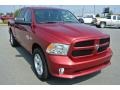 Deep Cherry Red Crystal Pearl 2014 Ram 1500 Express Quad Cab Exterior