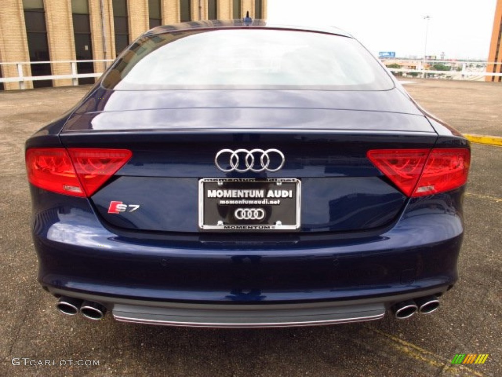 2014 S7 Prestige 4.0 TFSI quattro - Estoril Blue Metallic / Black Perforated Valcona photo #3