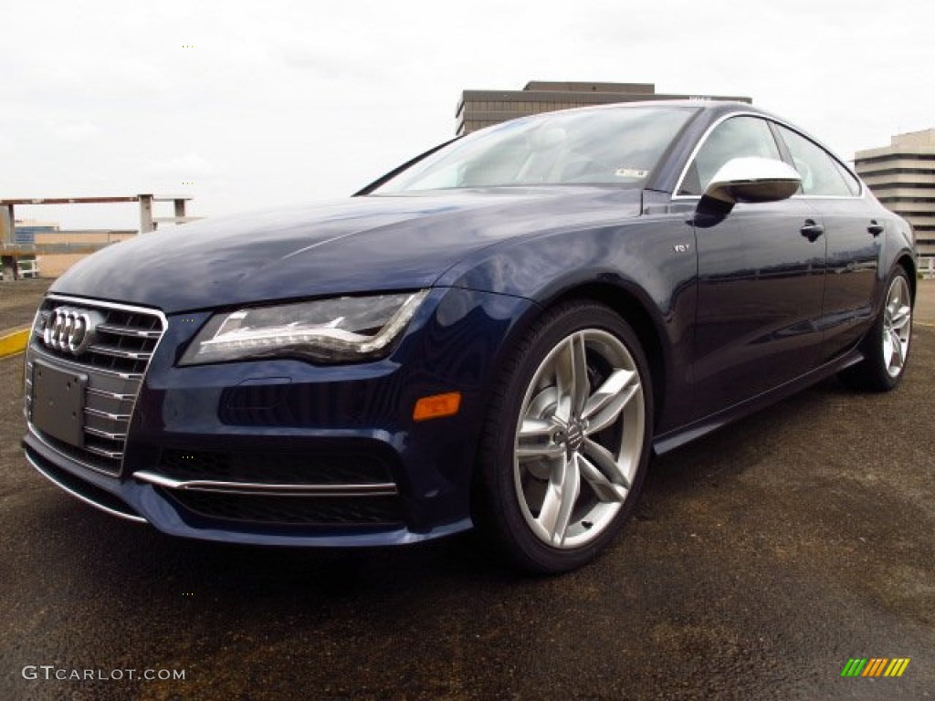 Estoril Blue Metallic 2014 Audi S7 Prestige 4.0 TFSI quattro Exterior Photo #85508336