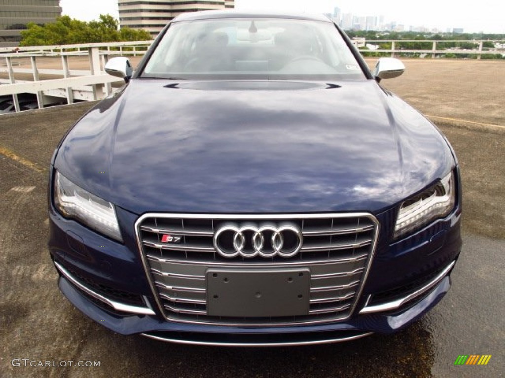 Estoril Blue Metallic 2014 Audi S7 Prestige 4.0 TFSI quattro Exterior Photo #85508360