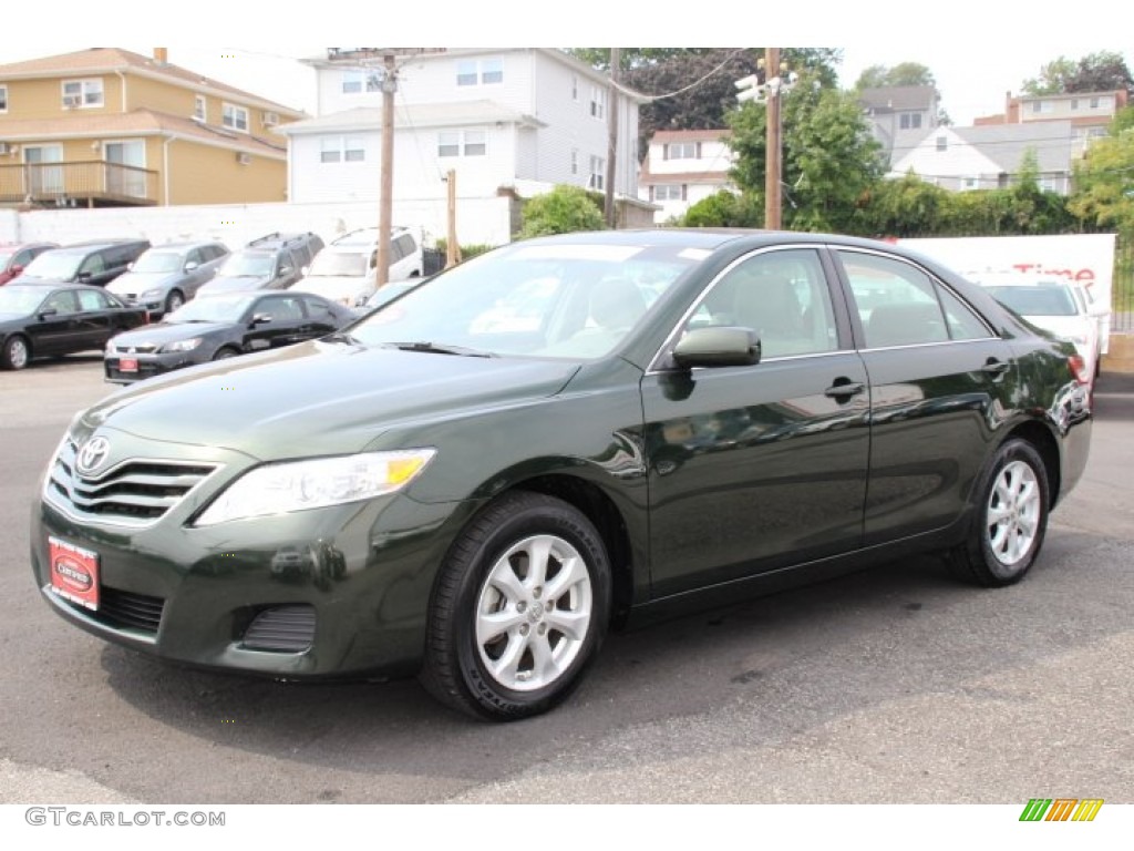 2011 Camry LE - Spruce Green Mica / Ash photo #3
