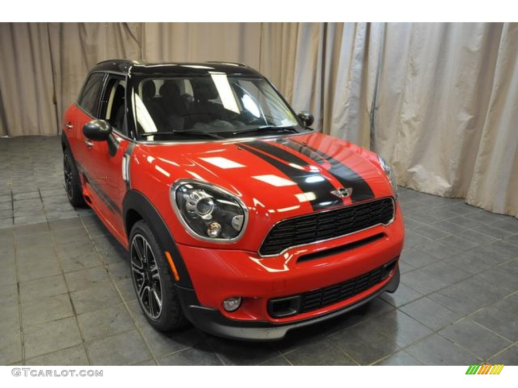 Chili Red 2014 Mini Cooper S Countryman Exterior Photo #85509236
