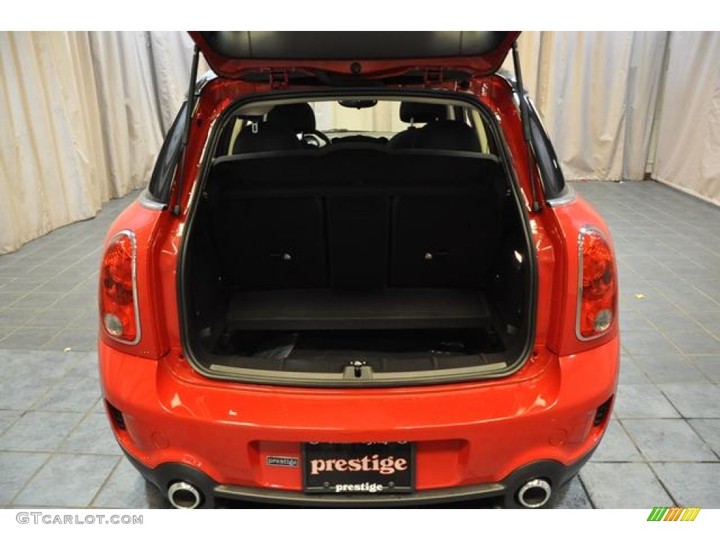 2014 Cooper S Countryman - Chili Red / Carbon Black photo #17