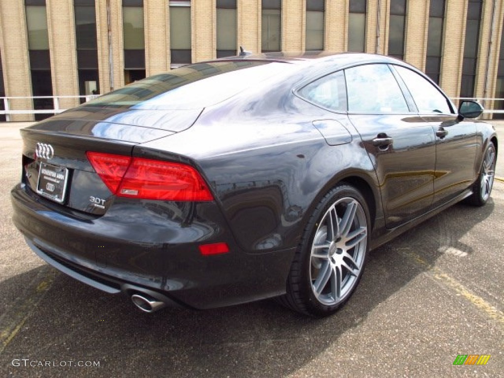 2014 A7 3.0T quattro Prestige - Oolong Gray Metallic / Black photo #2