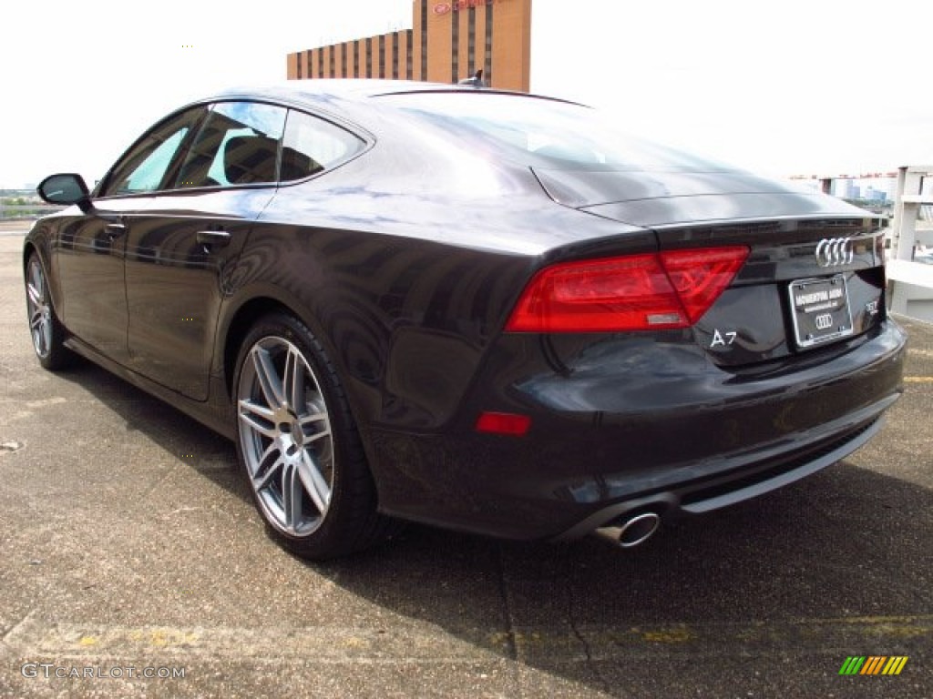 2014 A7 3.0T quattro Prestige - Oolong Gray Metallic / Black photo #4