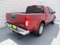 2012 Lava Red Nissan Frontier SV Crew Cab 4x4  photo #4