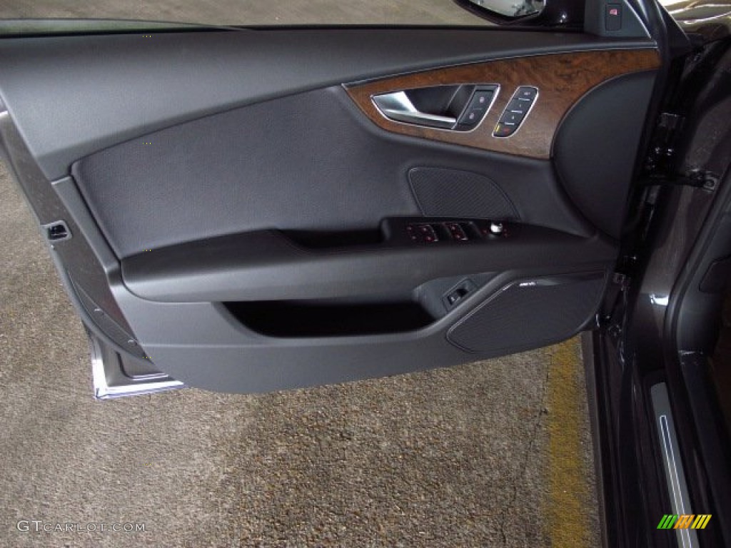 2014 A7 3.0T quattro Prestige - Oolong Gray Metallic / Black photo #12