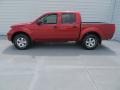 2012 Lava Red Nissan Frontier SV Crew Cab 4x4  photo #6