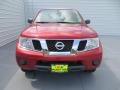 2012 Lava Red Nissan Frontier SV Crew Cab 4x4  photo #8