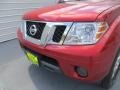 2012 Lava Red Nissan Frontier SV Crew Cab 4x4  photo #11