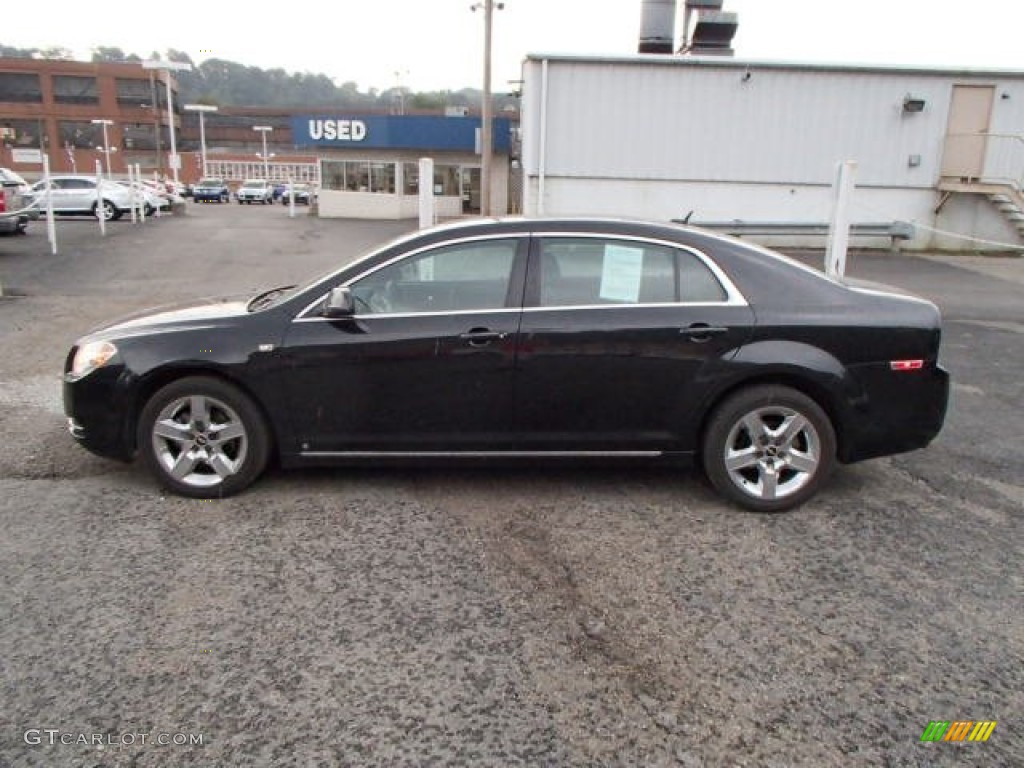 2008 Malibu LT Sedan - Black Granite Metallic / Ebony photo #5