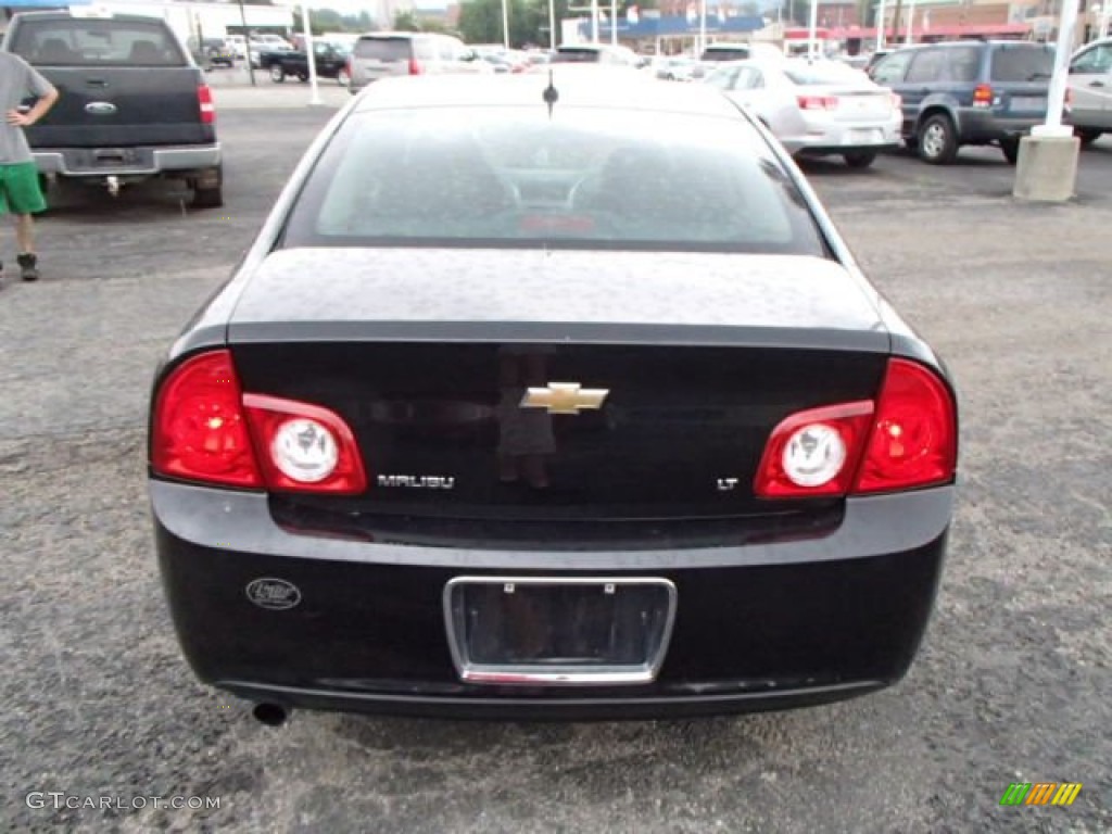2008 Malibu LT Sedan - Black Granite Metallic / Ebony photo #7