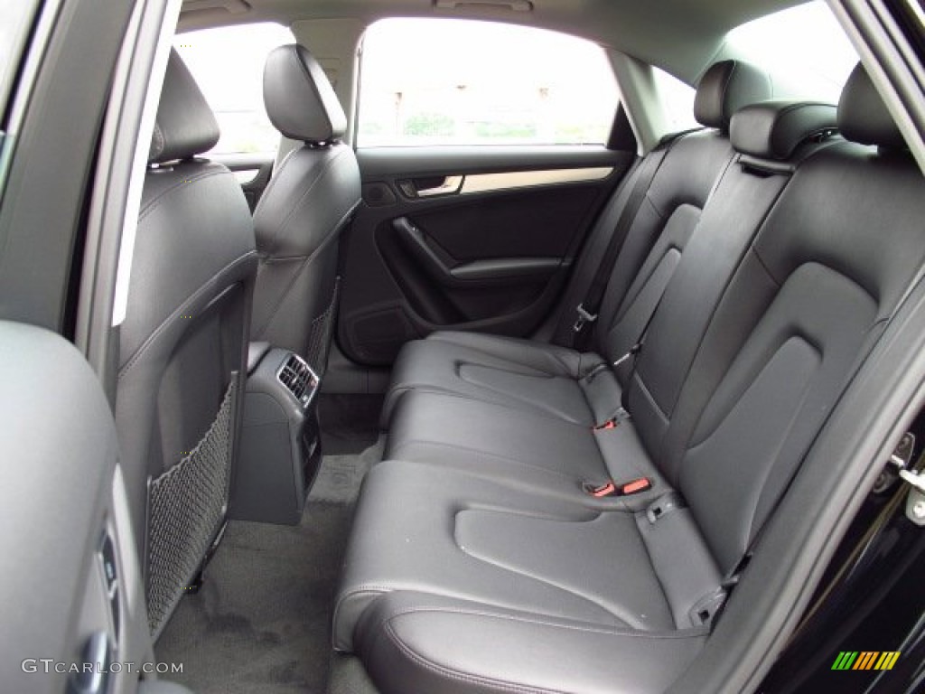 Black Interior 2014 Audi A4 2.0T Sedan Photo #85510436