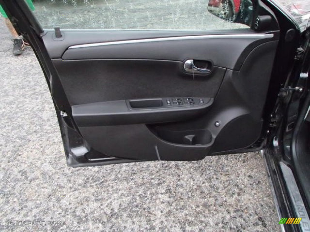 2008 Malibu LT Sedan - Black Granite Metallic / Ebony photo #11