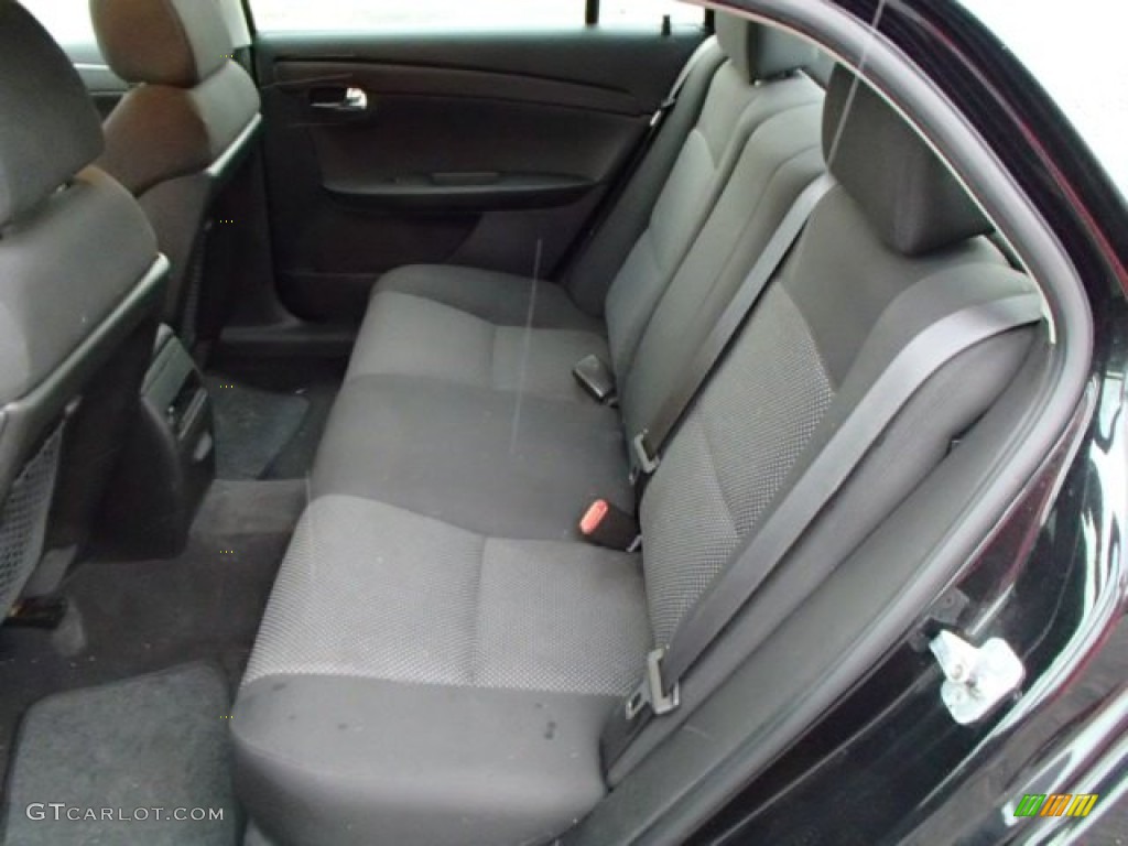 2008 Malibu LT Sedan - Black Granite Metallic / Ebony photo #12