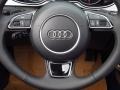 Black 2014 Audi A4 2.0T Sedan Steering Wheel