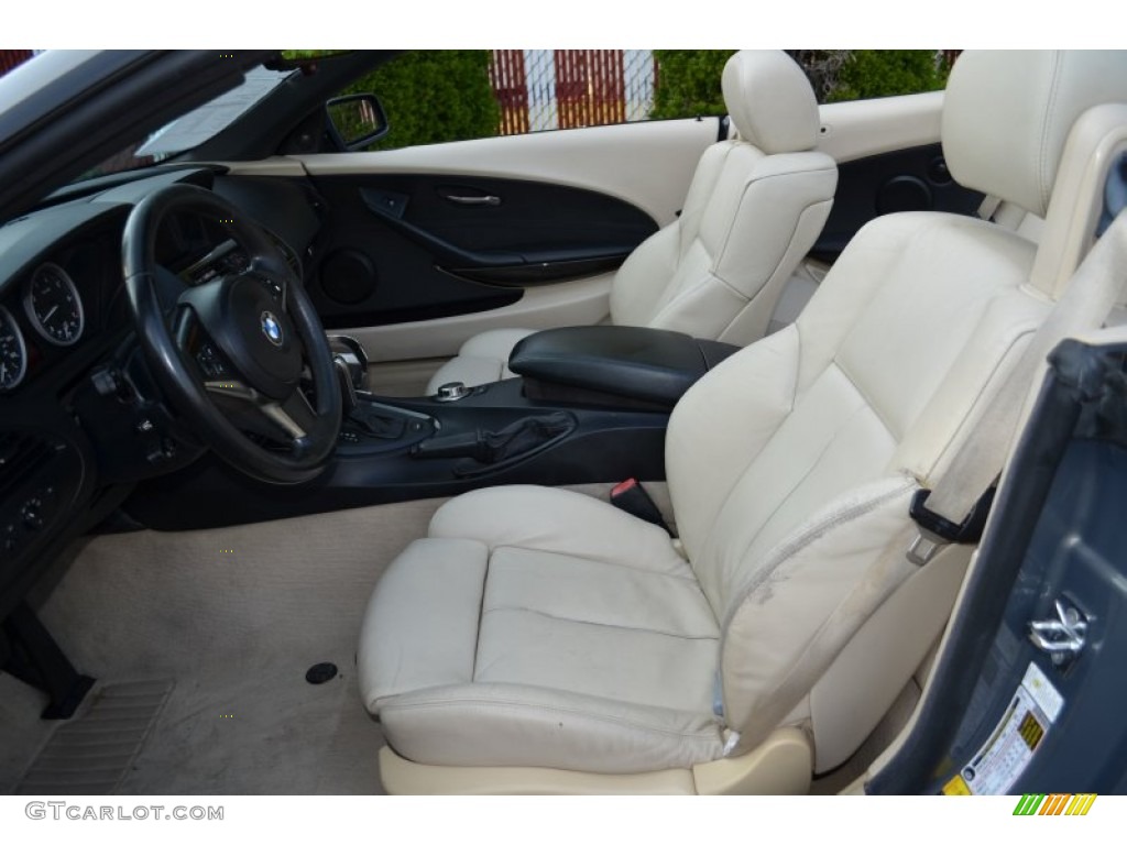 2006 6 Series 650i Convertible - Atlantic Blue Metallic / Cream Beige photo #15