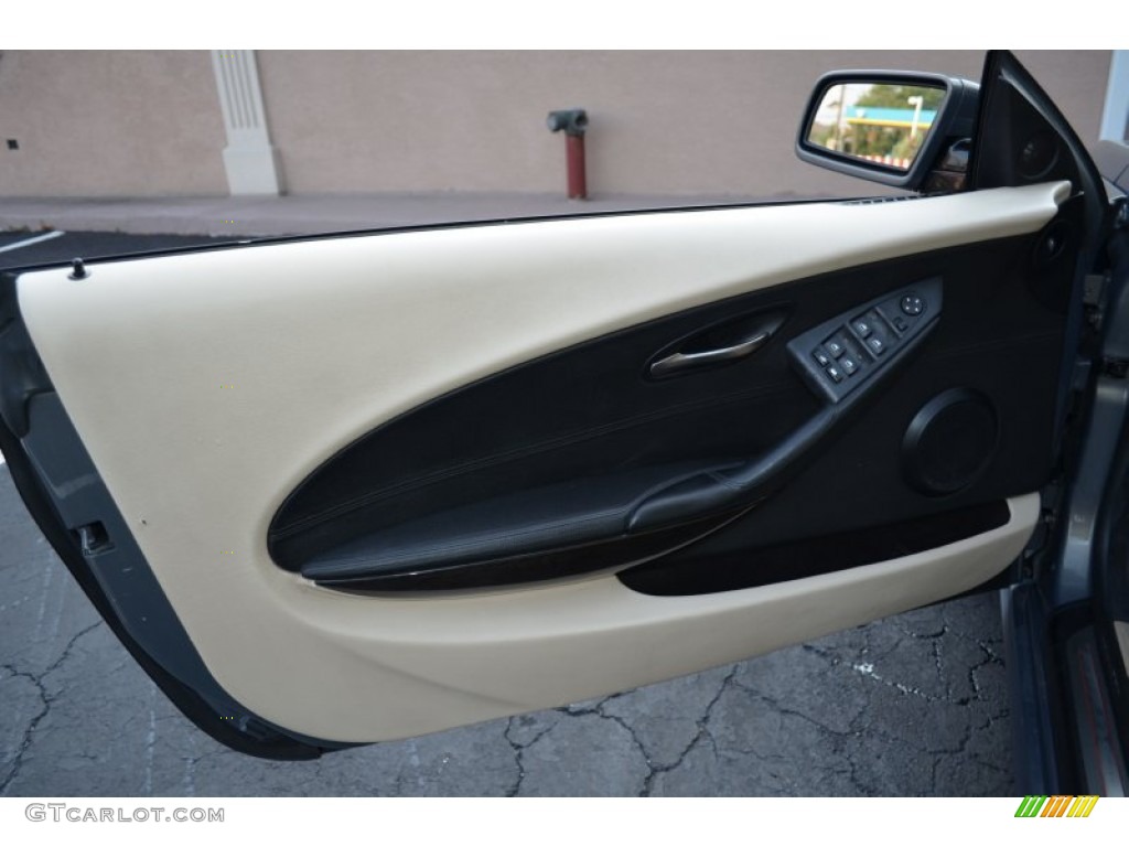 2006 6 Series 650i Convertible - Atlantic Blue Metallic / Cream Beige photo #19