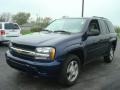 2008 Imperial Blue Metallic Chevrolet TrailBlazer LS 4x4  photo #2