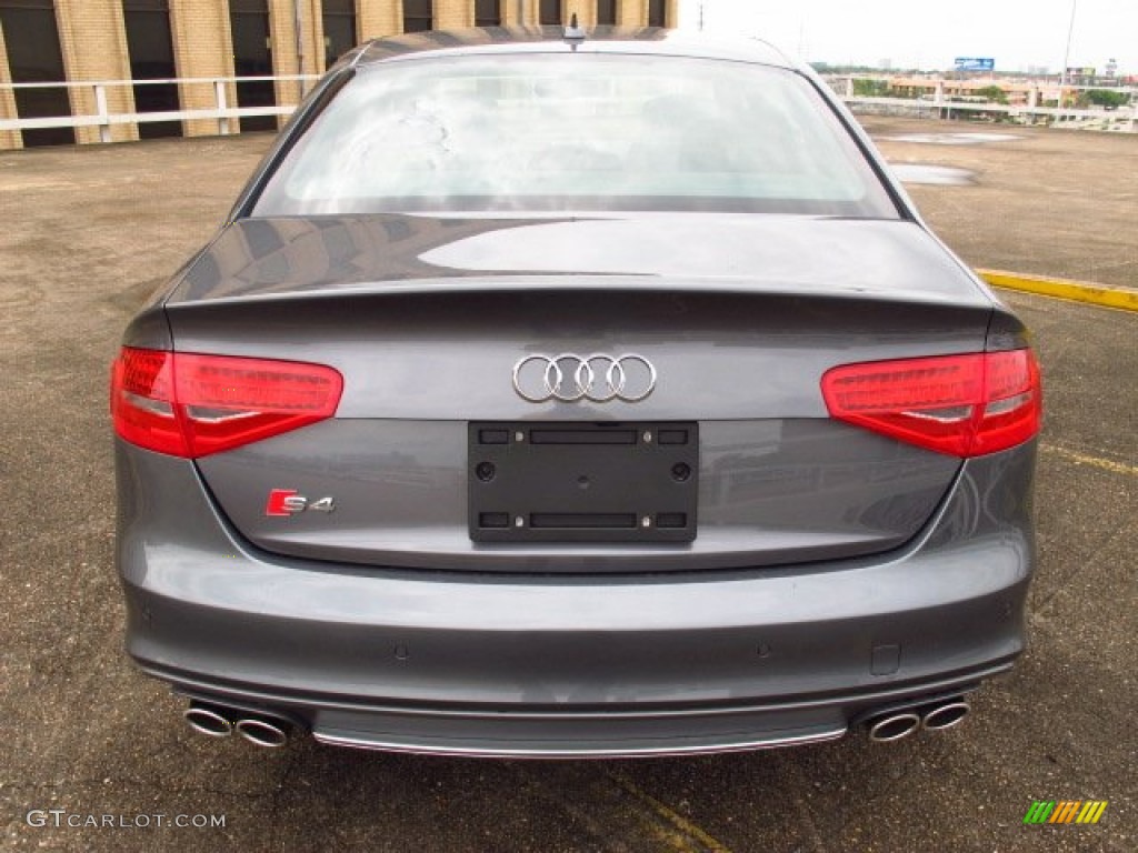 2014 S4 Premium plus 3.0 TFSI quattro - Monsoon Gray Metallic / Black photo #3