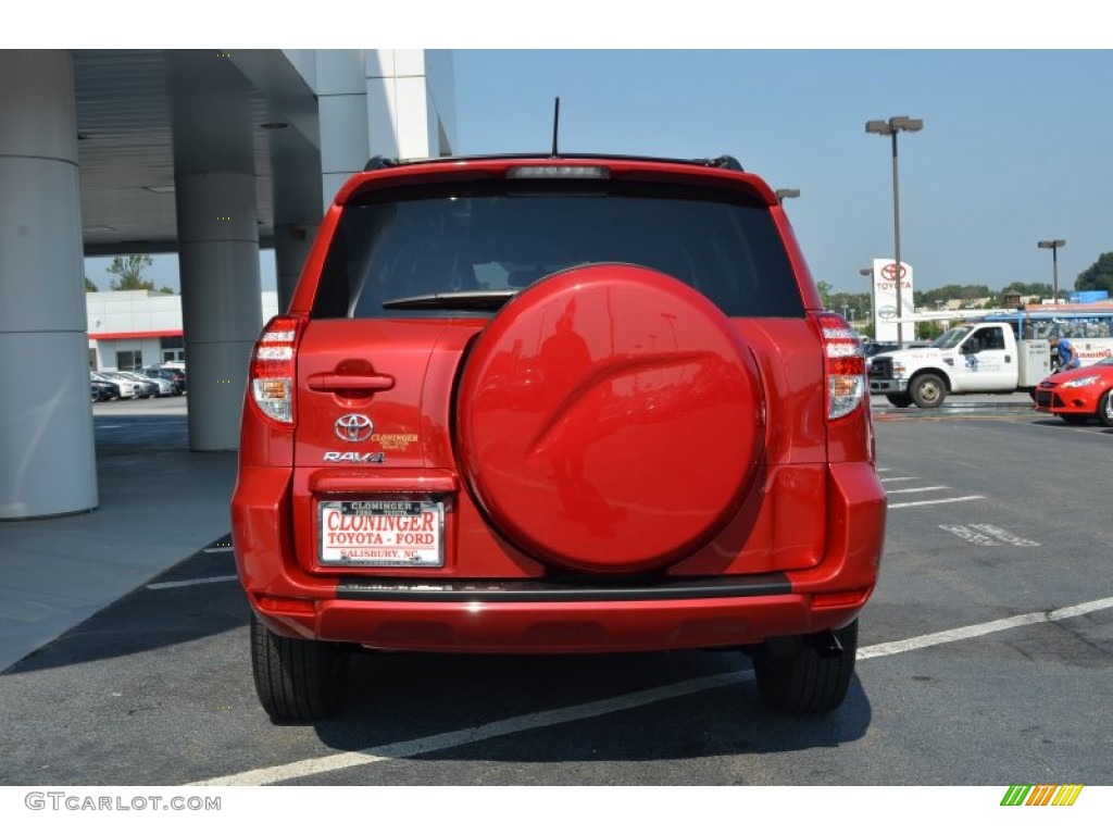 2011 RAV4 I4 - Barcelona Red Metallic / Sand Beige photo #4