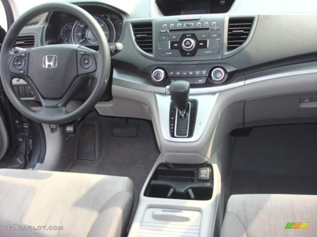 2012 CR-V LX - Polished Metal Metallic / Gray photo #14