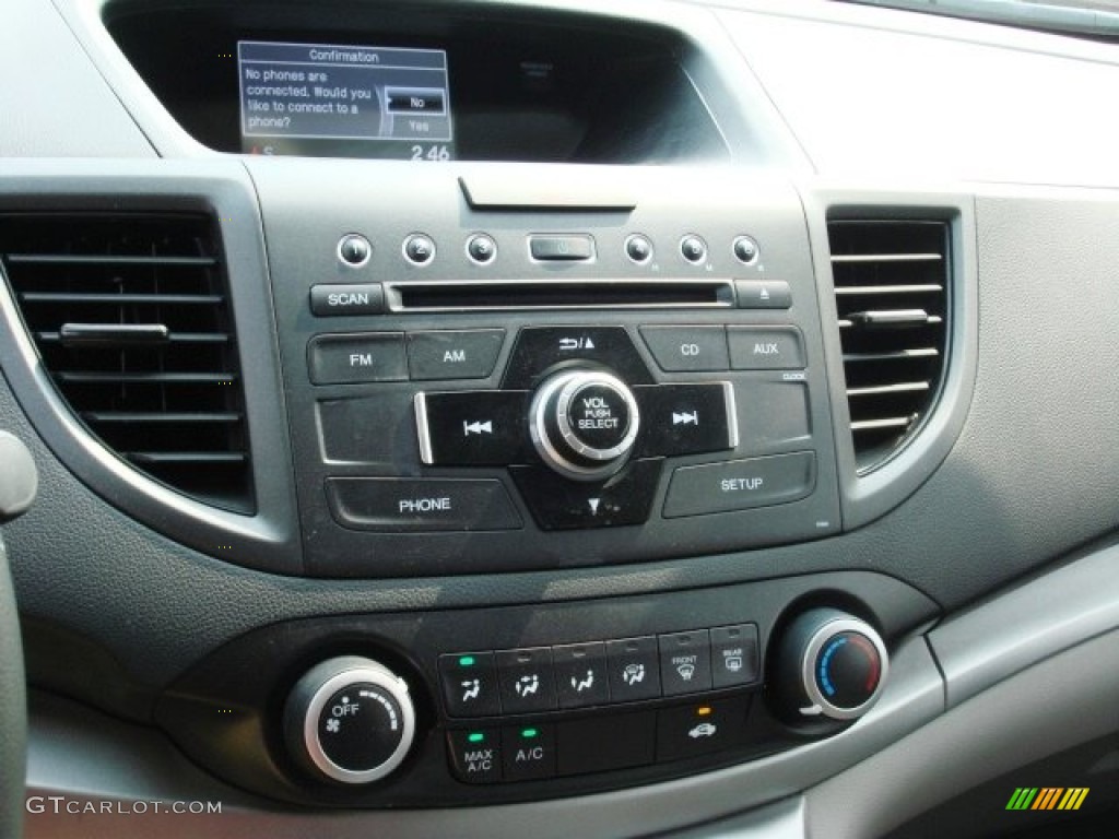 2012 CR-V LX - Polished Metal Metallic / Gray photo #19