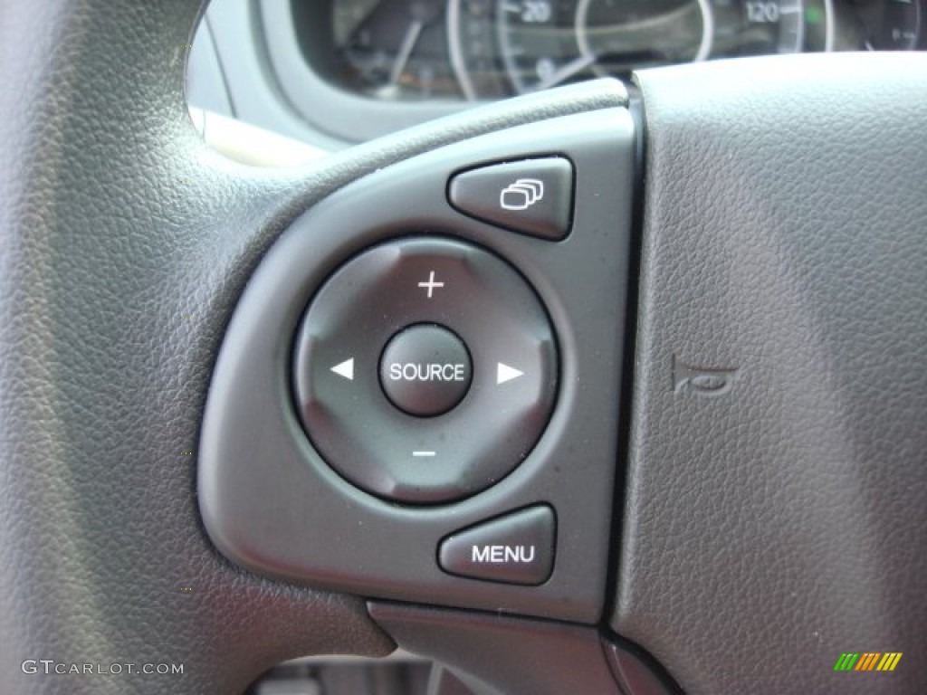 2012 CR-V LX - Polished Metal Metallic / Gray photo #22