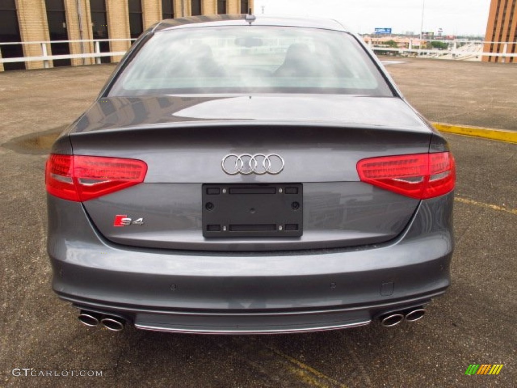 2014 S4 Premium plus 3.0 TFSI quattro - Monsoon Gray Metallic / Black photo #3