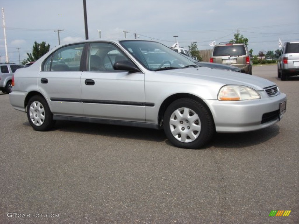 Vogue Silver Metallic 1998 Honda Civic LX Sedan Exterior Photo #85514285